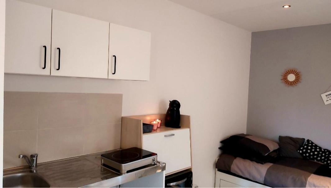 Studio Prive Attenant Villa Piscine Marseilles Buitenkant foto